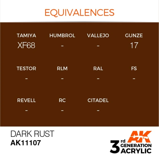 DARK RUST – STANDARD