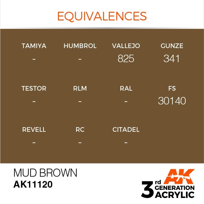 MUD BROWN – STANDARD