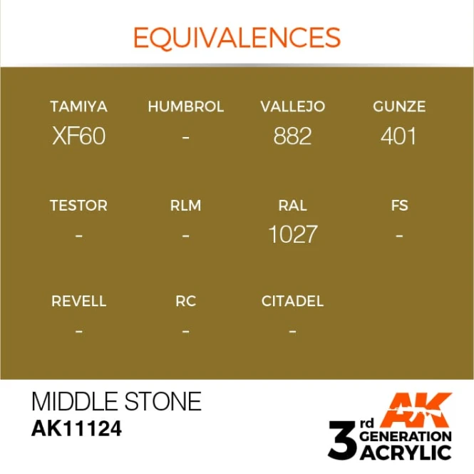 MIDDLE STONE – STANDARD