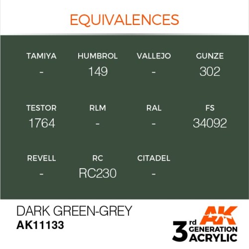 DARK GREEN-GREY – STANDARD