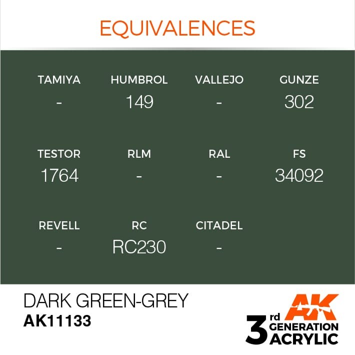 DARK GREEN-GREY – STANDARD