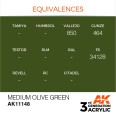 MEDIUM OLIVE GREEN – STANDARD