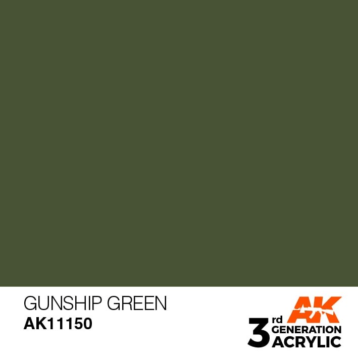 GUNSHIP GREEN – STANDARD