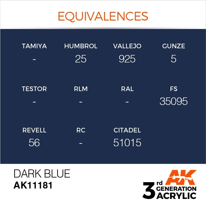 DARK BLUE – STANDARD