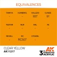 CLEAR YELLOW – STANDARD