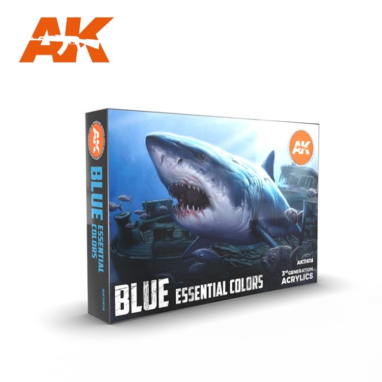 BLUE ESSENTIAL COLORS 3GEN SET