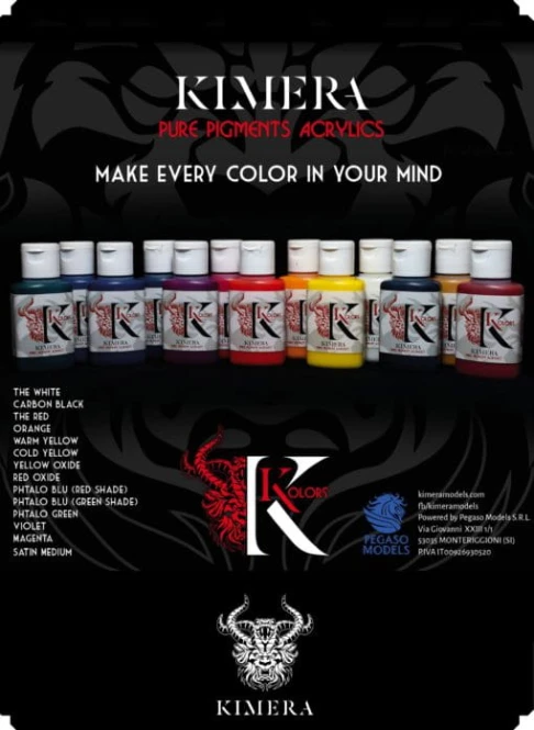 Kimera Acrylic Color Set