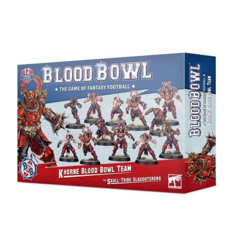 Khorne Blood Bowl Team: The Skull-Tribe Slaughtere