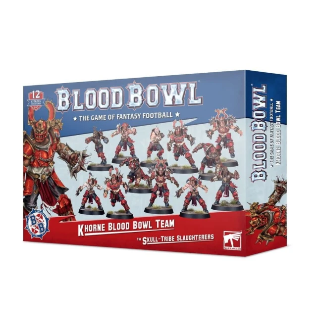 Khorne Blood Bowl Team: The Skull-Tribe Slaughtere