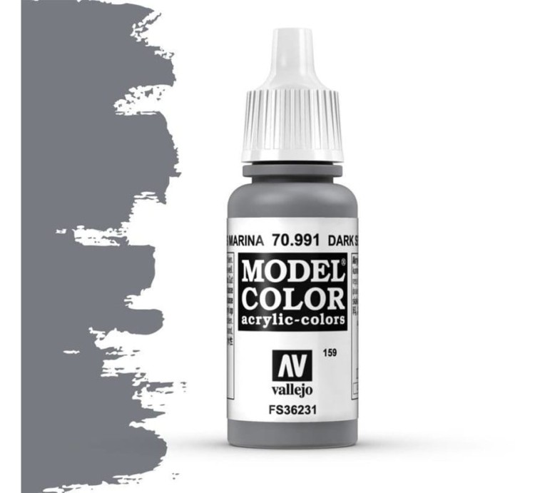 VALLEJO 70991 Model Color 182 - Dark Sea Grey - 18