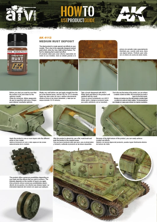 MEDIUM RUST DEPOSITS