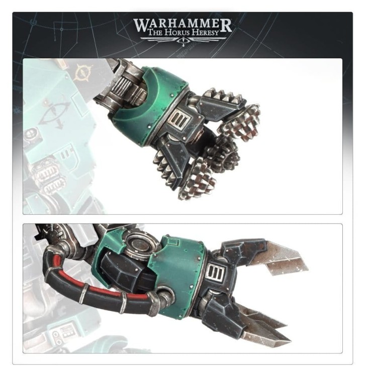 Leviathan Dreadnought Close Combat Weapons Frame