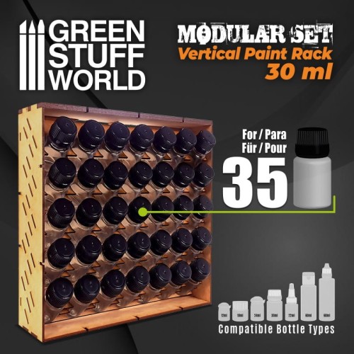 MDF Paint Organizer VERTICAL (30ml)