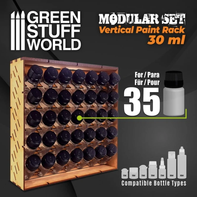 MDF Paint Organizer VERTICAL (30ml)