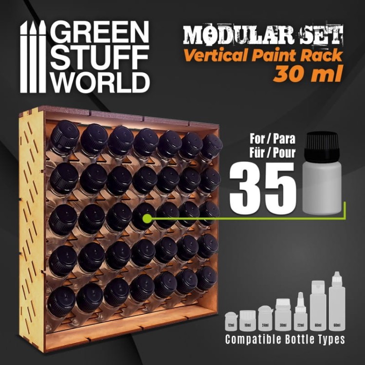 MDF Paint Organizer VERTICAL (30ml)