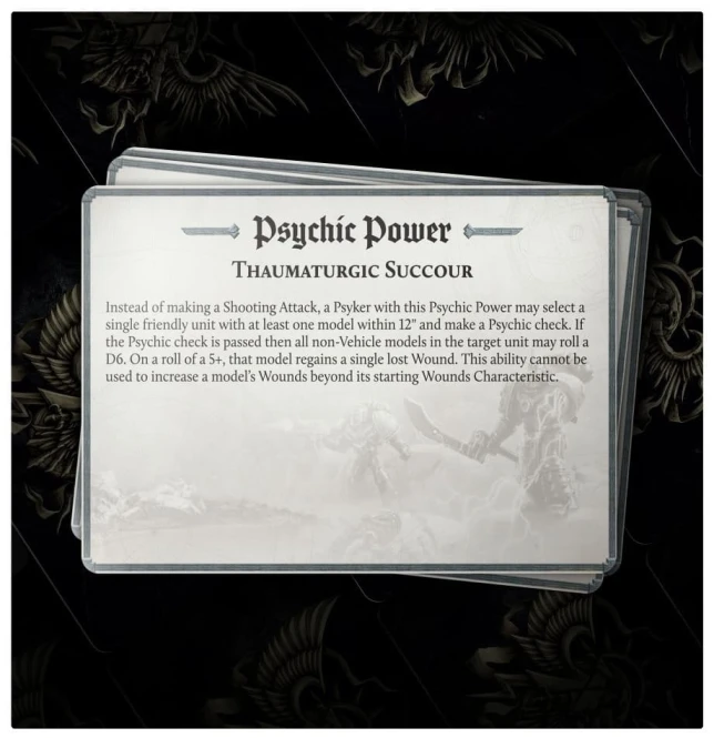 Horus Heresy: Reference Card