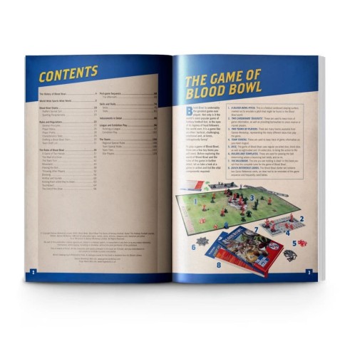 BLOOD BOWL: OFFICIAL RULEBOOK (3RD) ENG