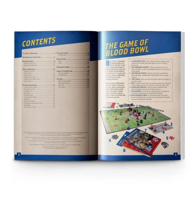 BLOOD BOWL: OFFICIAL RULEBOOK (3RD) ENG