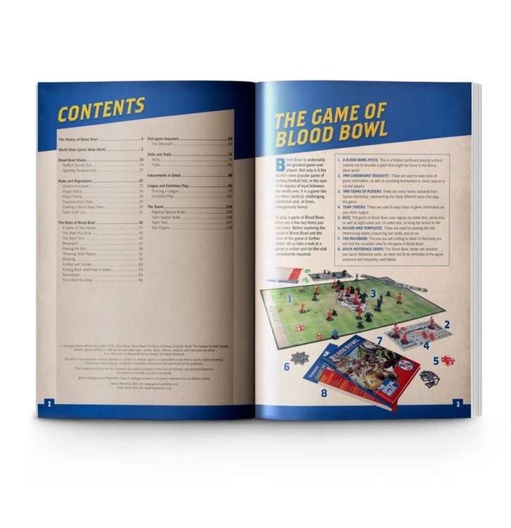 BLOOD BOWL: OFFICIAL RULEBOOK (3RD) ENG