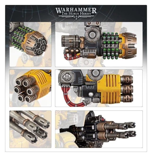 Leviathan Dreadnought Ranged Weapons Frame