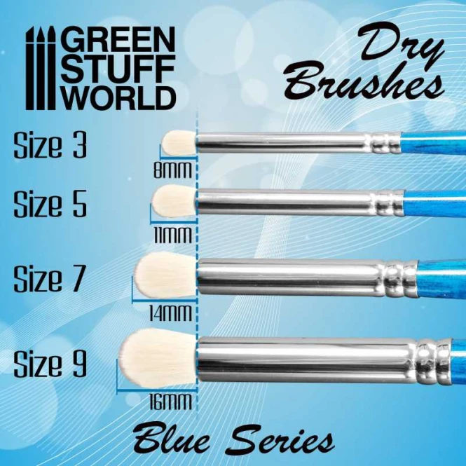 BLUE SERIES Dry Brush - Size 9