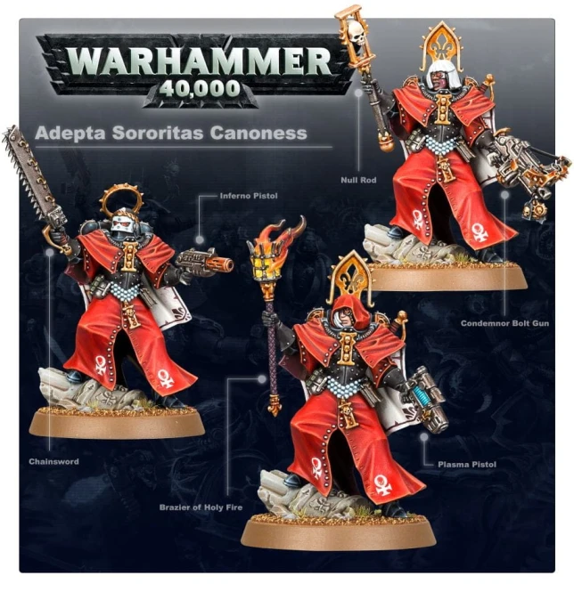Adepta Sororitas Canoness