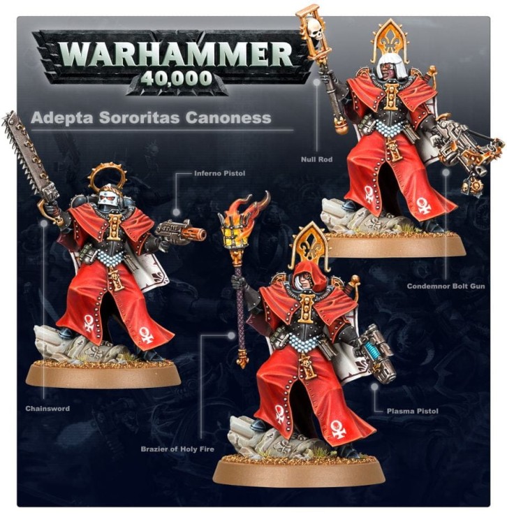 Adepta Sororitas Canoness