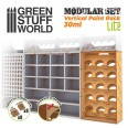 Pionowy organizer na farby pojemniki 30ml x 15 szt