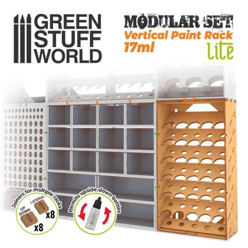 MDF Paint Organizer VERTICAL (17ml) - LITE