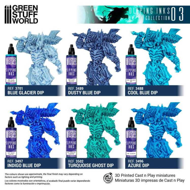 Green Stuff World Paint Set -Dipping collection 03