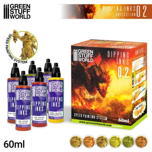 Green Stuff World Paint Set -Dipping collection 02