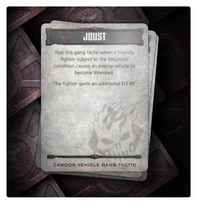 Necromunda: Cawdor Vehicle Tactics Cards