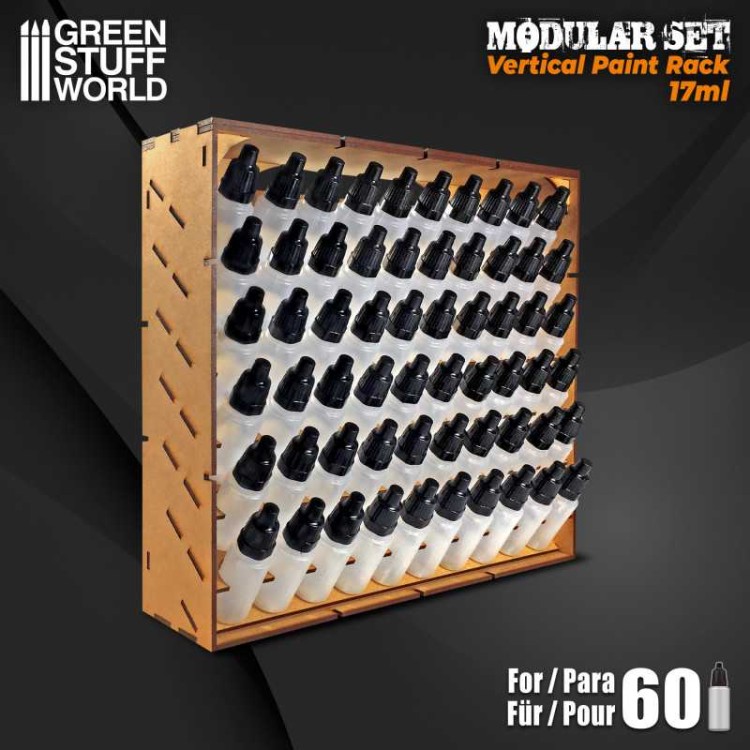 MDF Paint Organizer VERTICAL (17ml)