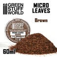 Micro Liście - Brązowa mieszanka