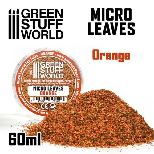 Micro Liście - Mieszanka pomarańczowe