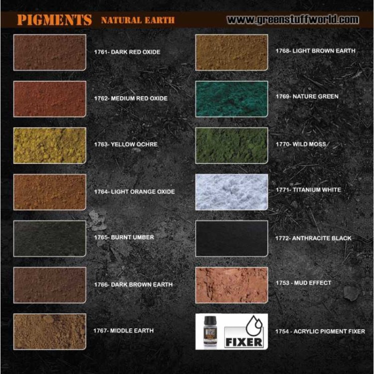 Pigment CIEMNY CZERWONY TLENEK