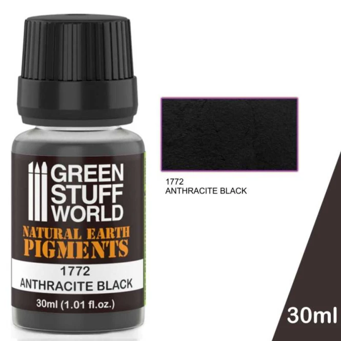Pigment CZARNY ANTRACYT pigments 30ml