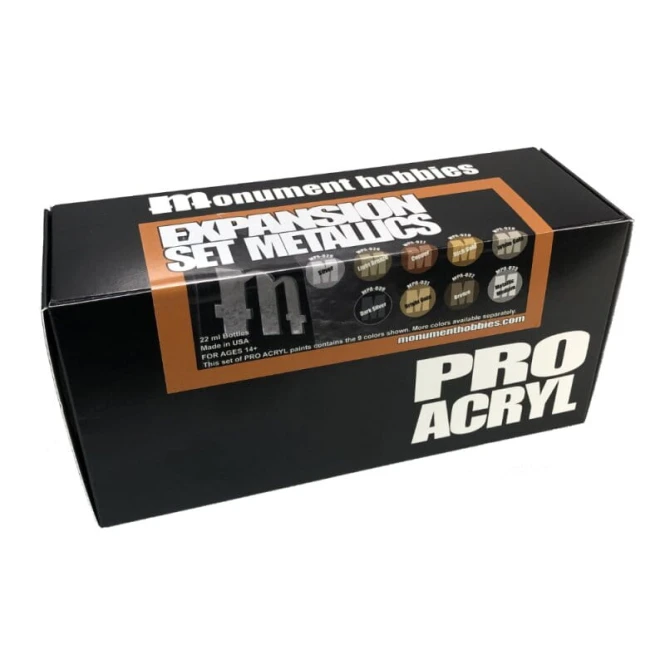 Pro Acryl Metallic Set (9x22mL)