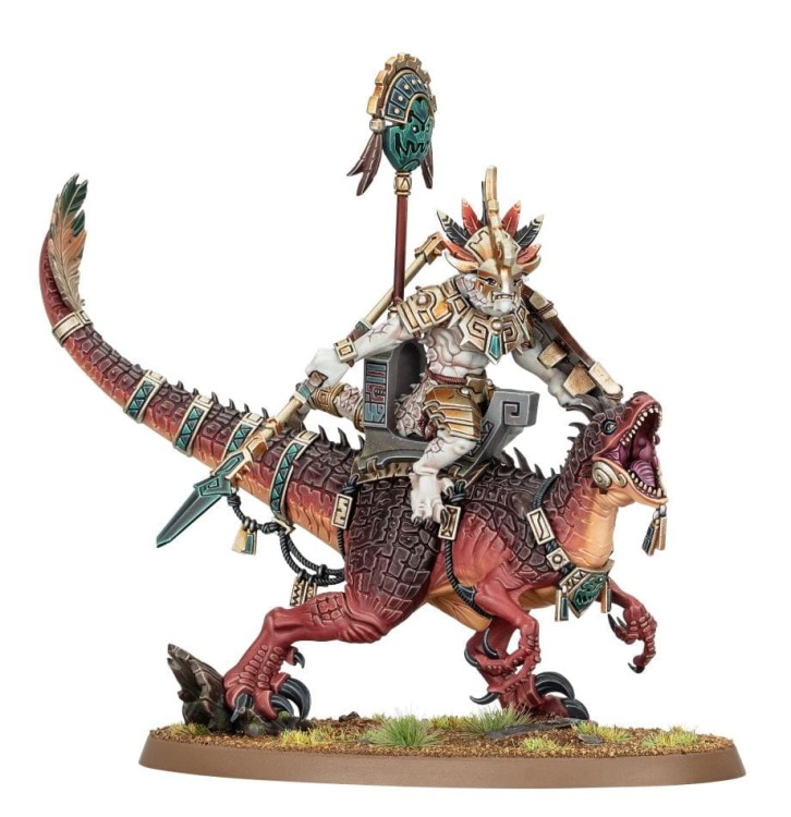 Seraphon:Saurus Scar-Veteran On Aggradon