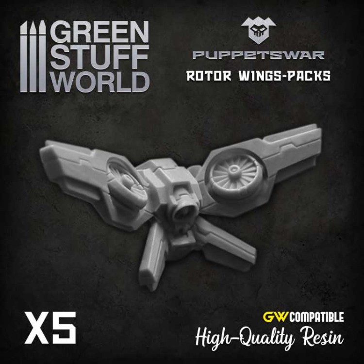 Green Stuff World  PUPPETSWAR Rotor Wings X122