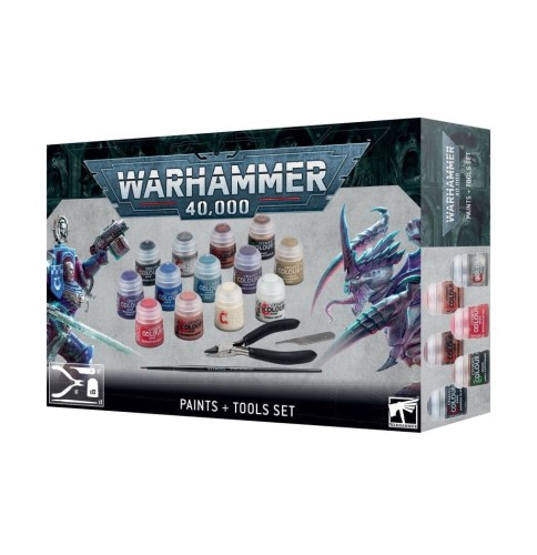 Warhammer 40k Paints+Tools set