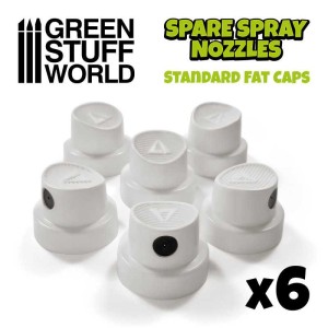 Standard Fat Spray Caps Szeroki Strumień