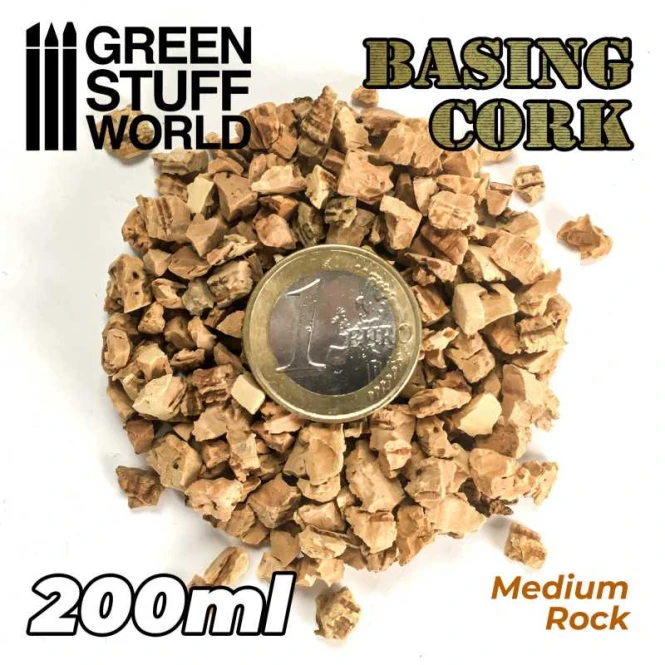 Basing Cork Grit - 200ml Srednia skała