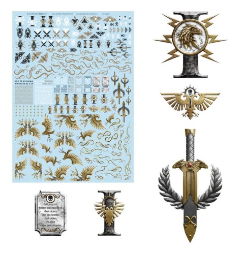 Adeptus Custodes Transfer Sheet