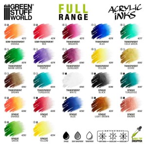 Acrylic Inks Opaque - OSL WHITE 30 ml