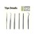 6x Hook and Pick tool Set