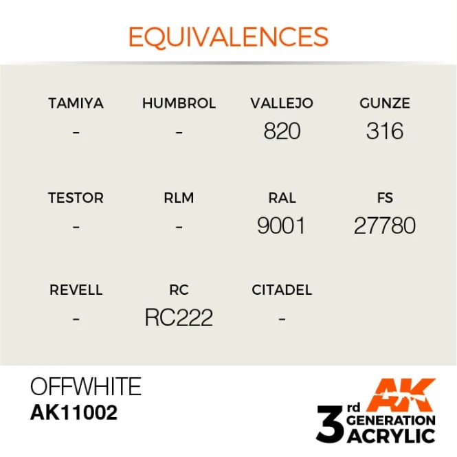 OFFWHITE – STANDARD