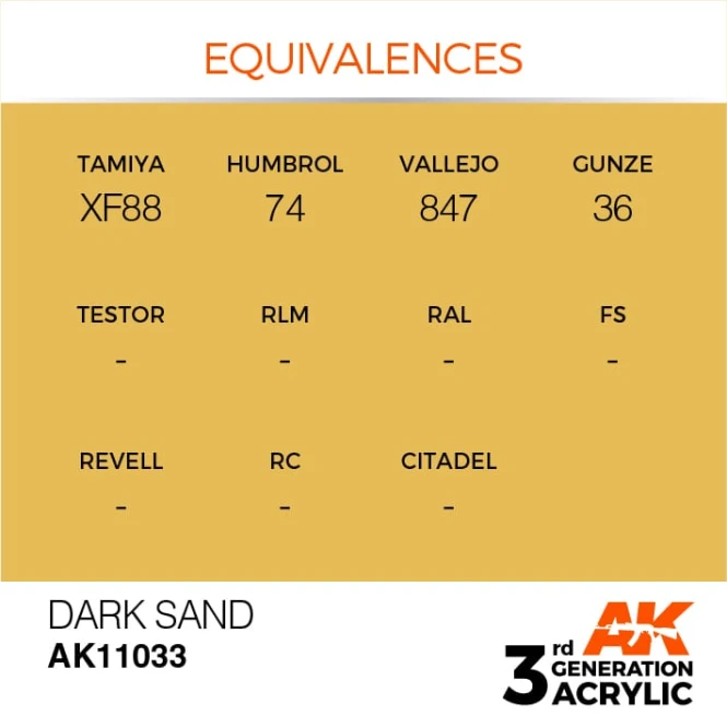 DARK SAND – STANDARD