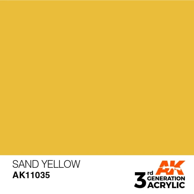 SAND YELLOW – STANDARD
