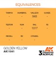 GOLDEN YELLOW – STANDARD